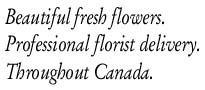 Canada Florist Delivery